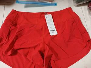 lot 30534 image: Red Athletic Sports Shorts Size 8-10 - Retail $15