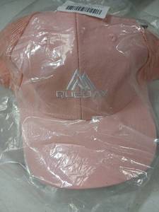 lot 30540 image: QUEDAY Pink Trucker Hat with Mesh Back - Retail $8