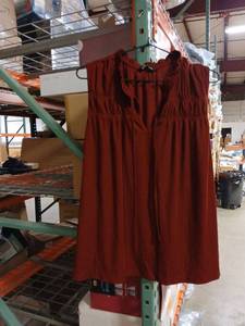 lot 30554 image: PrettyGarden Red Sleeveless Shirt Large - Retail $15