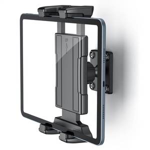 lot 30879 image: OHLPRO Universal Tablet Wall Mount Holder for 4.7-13 inch Tablet Smartphone eReader, 360° Adjustment Compatible with iPad, iPhone, Kindle Fire HD, Galaxy Tab, Switch, Drilled Screw Mounting - Retail $14