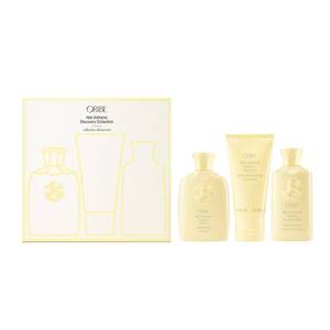 lot 30888 image: Oribe Hair Alchemy Discovery Set  Travel-Size Haircare Set with Hair Alchemy Shampoo, Conditioner, and Fortifying Treatment Serum  Strengthens Weak, Fragile, or Breakage-Prone Hair - Retail $52