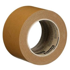 lot 30899 image: 3M Scotch Performance Paper Box Sealing Tape 570, Brown, 2.8 x 55 yd (72 mm x 50 m), 1 Roll, Recycle-Compatible, Great for Packaging, Shipping, and Moving - Retail $9