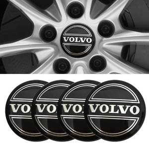 lot 30923 image: 4pcs Wheel Center Caps Sticker for Mazda CX-5 CX-7 CX-8 M6 MX5 RX7 RX8 A8 CX9 X MX, Black Aluminium Wheel Center Hub Covers Sticker, 56mm2.2 Black
