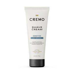 lot 30964 image: Cremo Sensitive Shave Cream, Astonishingly Superior Ultra-Slick Shaving Cream for Men, Fights Nicks, Cuts and Razor Burn, 6 Fl Oz - Retail $8