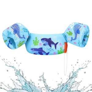 lot 24544 image: HeySplash Swim Vest for Kids, Toddler Pool Floaties Fit 22-55 Lbs, Swimming Vest with Adjustable Strap, Jacket Water Wings Arm Float Puddle Beach Boat Jumper for Boy Girl Infant, Red Melon - Retail $9