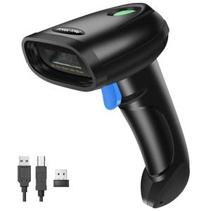 lot 24561 image: PecuMecu Bluetooth 1D&2D Barcode Scanner, 3-in-1 Bluetooth & USB Wired & 2.4G Wireless QR Barcode Reader, PDF417 Data Matrix Handheld Bar Code Scanner Work with Windows, Android, iOS (TM-10B) - Retail $33