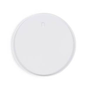 lot 30590 image: Ultra Slim Wall Holder for Philips Hue Light Switch Remote, UHOLDZU Aluminum Made Invisible Design Remote Control Holder for The Hue Dimmer Switch Wall Plate Replacement (for Tap Dial Switch, White) - Retail $14
