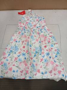lot 31040 image: Pat Pat White Floral Print Cami Sundress 5-12 Years - Retail $15