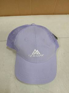 lot 31049 image: Queday Purple Mesh Trucker Hat Baseball Cap - Retail $15