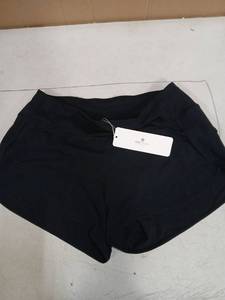 lot 31054 image: CRZ YOGA Black Athletic Shorts Medium  - Retail $25