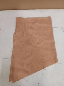 lot 31067 image: Tan Brown Asymmetrical Halter Top Medium  - Retail $15