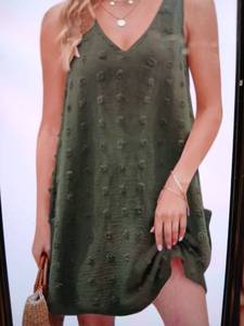 lot 31093 image: Urchies Swimsuit Cover with Pockets Army Green Medium(Style May Vary)