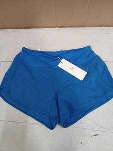 lot 31108 image: CRZ YOGA Blue Athletic Running Shorts Small - Retail $25