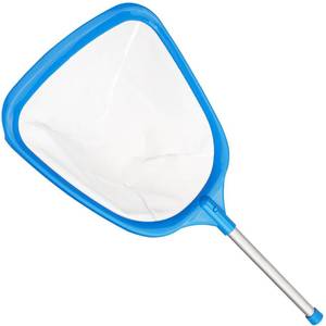 lot 31110 image: TidyMister Hot Tub Skimmer Spa Net with 12 Aluminum Pole Ultra Fine Mesh Net Handy Leaf Skimmer for Small Above Ground Pools Pick Up Fine Debris Lightweight Net - Retail $10