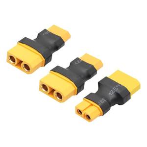 lot 42590 image: Maixbomr XT60 Female to XT90 Female Connector Converter, XT60 no Wire Adapter Plug, for XT90 RC Lithium Battery or Converter Plug(3Pcs) - Retail $9