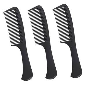 lot 42591 image: Wide Tooth Comb Large Hair Detangling Comb Styling Comb Hair Brush for Styling and Professional Hair Care, Suitable for Curly Long Wet Hair, Reduce Hair Loss and Dandruff&Headache (3 pcs) - Retail $9