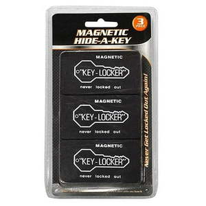 lot 14236 image: 3 Magnetic Hide A Key Holders Spare Key Hidden Storage Safe Secret Hider Outdoor, 2 Pack