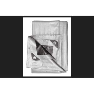 lot 14241 image: Tarp SilverBlack 6X8