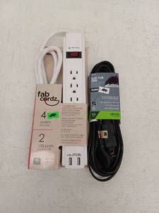 lot 14255 image: Lot Of 2 Extension Cord