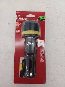 lot 14265 image: 3005110 65 Lumen Black & Yellow LED Flashlight Battery