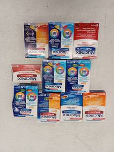 lot 14286 image: 10 Pack Miscellaneous Mucinex