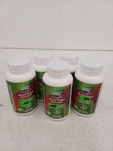 lot 14315 image: Natures Way Blood Sugar Management, Supplement, 5 Pack