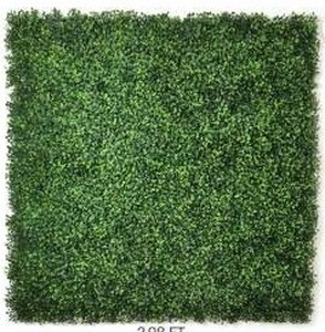 lot 14340 image: Select Surfaces Boxwood Artificial Hedge Panel, 5 Pack