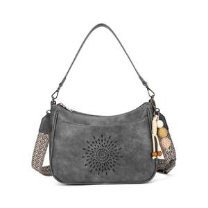 lot 1413 image: TAOSITUUE Leather Crossbody Purse for Women Shoulder Handbag medium size purses for women with Adjustable Strap