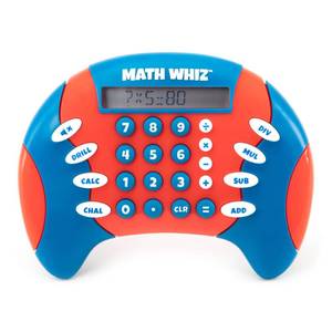 lot 2009 image: Educational Insights Math Whiz - Electronic Math Games for Kids Ages 6-8, Handheld Math Game, Addition and Subtraction Toys, Multiplication and Division Games for First Graders, Kids Learning Game
