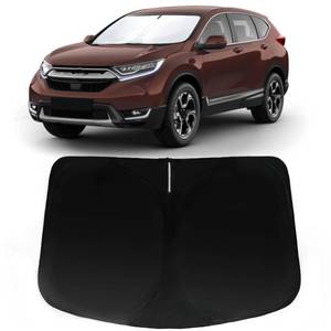 lot 2035 image: PAIMOHO Windshield Sun Shade for Honda CR-V 2012-2022, Car Front Window Sunshade with 240T Sun Visor Protector Blocks UV Rays Heat Sun Shield Accessories (Honda CRV)