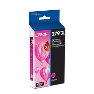 lot 2470 image: Epson 279 Claria Photo HD Ink High Capacity Magenta Cartridge (T279XL320-S) Works with Expression Photo XP-980