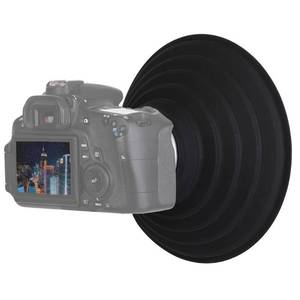 lot 2488 image: Easy Hood Lens Hood for Nikon Canon Pentax Sony Camera Lens, Ultimate Anti-Glass Anti-Reflective Silicone Rubber Collapsible Len Hood Take Reflection-Free Photos Video (50mm)