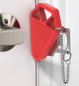 lot 4020 image: Portable Door Lock Travel Door Locks for Hotel Rooms Apartment Locks Home Security Defender Door Lock Latch Extra Door Locker from Inside Safety Door Locks for Travelers Portable Lock for Door