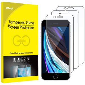 lot 4057 image: JETech Screen Protector for iPhone SE 32 (20222020 Edition), 4.7-Inch, Tempered Glass Film, 3-Pack