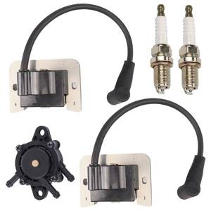 lot 4379 image: Mliong 2PCS 24-584-01S Ignition Coil with Spark Plug for MTD 2054F CH20 CH18 CH20QS CH20S CH20GS CH18GS Engine