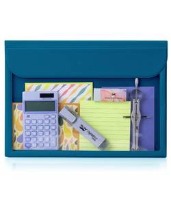 lot 4427 image: Mr. Pen- File Folder, Blue Plastic File Folders Letter Size, Document Folder