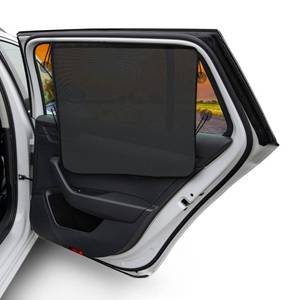 lot 4430 image: EcoNour Magnetic Car Sun Shade Side Window (2 Pack)  Rear Window Sun Shade, Blocks Harmful UV Rays  Ensures Privacy Protection  Baby Travel Accessories  Magnetic Curtain for Baby and Kids