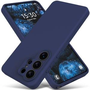 lot 4438 image: Varikke for Samsung Galaxy S26 Ultra Case, Liquid Silicone Upgrade Camera Protection Anti-Scratch Microfiber Lining Slim Soft Touch Gel Rubber Shockproof Phone Case 6.9, Dark Blue