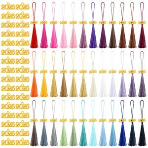 lot 4457 image: Cindeer 100 Pcs Mini Graduation Tassels with 100 Pcs 2026 Tassel Charms for Crafts Mini Silky Bookmark for Graduation Cap Keychain Ornaments DIY Craft Jewelry Making Project(Colorful)