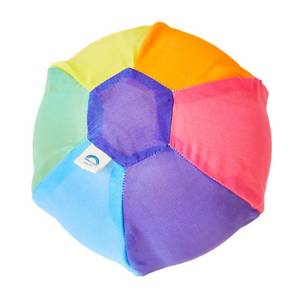 lot 4464 image: Sarahs Silks Rainbow Balloon Ball  Reusable Safe Balloon Toy for Children