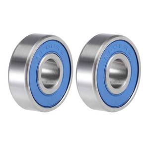 lot 4471 image: uxcell S608-2RS Deep Groove Ball Bearings 8mm x 22mm x 7mm Double Sealed 440C Stainless Steel 2pcs