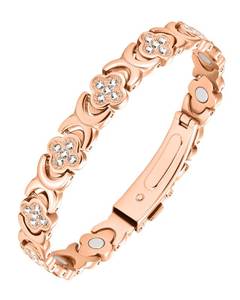 lot 4479 image: Jecanori Pure Copper Bracelets for Women Pain Relief, Healing Magnetic Bracelet with 3500 Gauss Effective Magnets