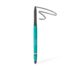 lot 4484 image: Thrive Causemetics Infinity Waterproof Eyeliner Pencil, Built In Sharpener & Smudge Tip, Long Lasting, Smudge Proof, Hyaluronic Acid & Shea Butter, Vegan & Cruelty Free, Hoda (Slate Grey Matte)