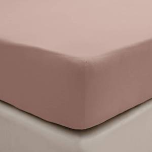 lot 4493 image: PURE ERA Jersey Knit Cotton Fitted Bottom Sheet ONLY (No Flat Sheet or Shams) - Deep Pocket Up to 15 to 20, Ultra Soft Comfy Breathable Solid Petal Pink Twin