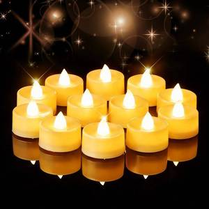 lot 4505 image: Amagic 122450100150 Pack Battery Operated Tea Lights Candles, Fake Tealights Candles, Flameless LED Tea Lights for Halloween, Wedding, Votive, Festival, Table Decor(12 Pack, Warm White)