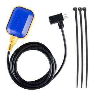 lot 6279 image: Float Switch with 10ft Cable - Ideal for Sump Pumps, Water Tanks, Sewage Pools, and More - 16 Amp Maximum Pump Run Current, IP68 Waterproof