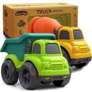 lot 6329 image: Baimiby Toddler Toy Cars for 1-3, Toy for Boys 2-4, Toddlers Toy Trucks Dump Truck,BPA Free Outdoor Car Toys for Baby, Birthday Xmas Gifts for 3 4 Year Boy Girl