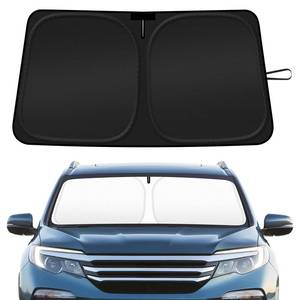 lot 6332 image: Car Windshield Sun Shade Compatible with 2016-2024 2025 2026 Honda Pilot Accessories Sunshade Custom Foldable Windshield Sun Visor