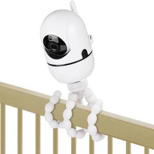 lot 6401 image: Tripod Baby Monitor Mount for HelloBaby HB65HB40HB6550 HB6560 HB6240 HB6148HB66HB6339, ANMEATE 549SM935E, Flexible Baby Camera Mount Attach Your Camera Wherever You Want (Camera NOT Include)