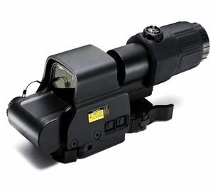 lot 6419 image: A558 Red Dot Sight and G33 Magnifying Glass,Red Dot Holographic Sight Scope Magnifier Combo.